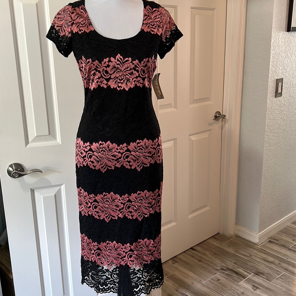 Gorgeous Eva Mendes Lace Dress